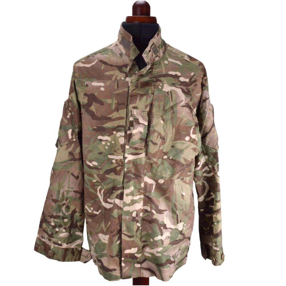 British Army Combat Jacket 180/104 XL Tall Green MTP Camo Warm Weather